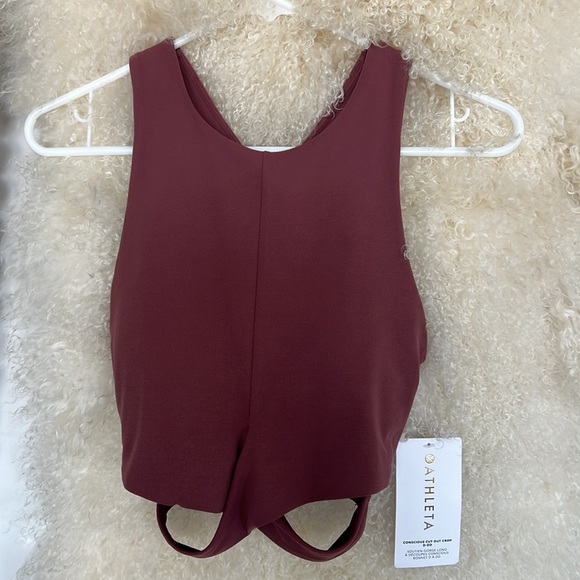 Athleta Conscious Crop, Small, D-DD. Color: Tawny Rose - Picture 4 of 10